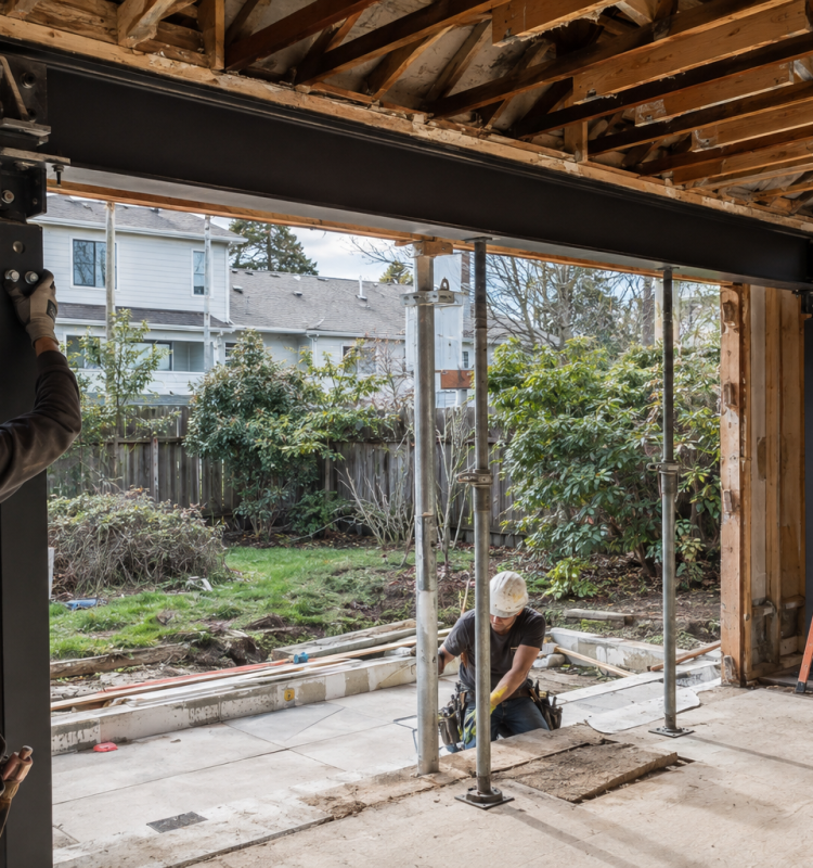 Existing-structure reinforcement
