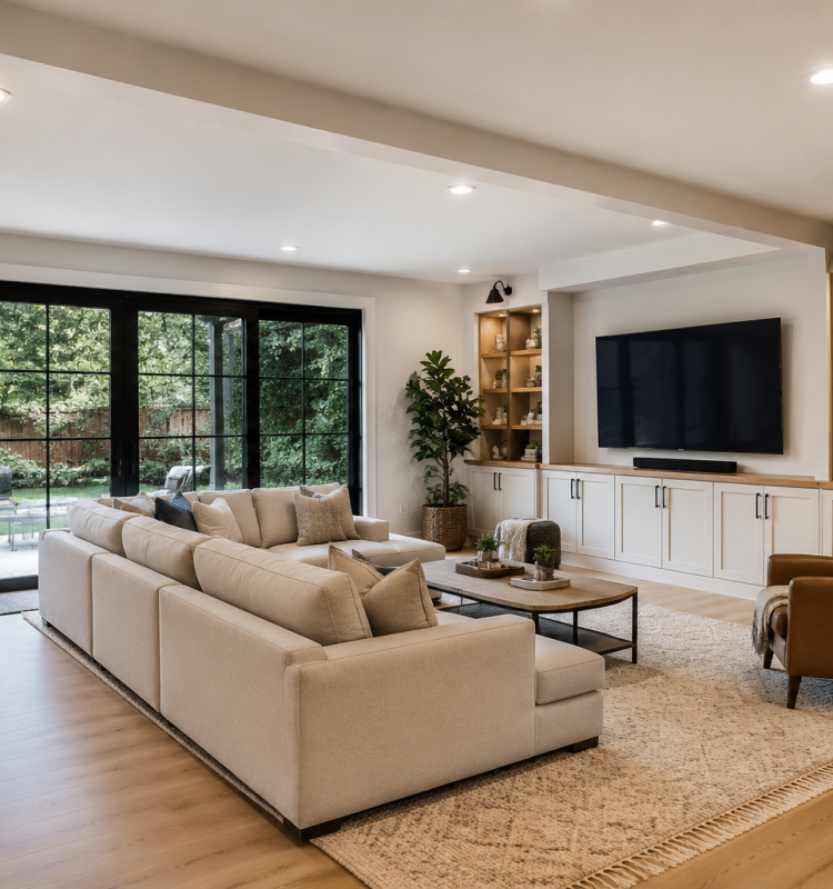 Garage Conversion Family Room