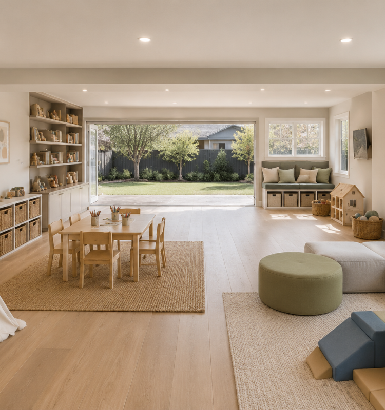 Garage Conversion Playroom