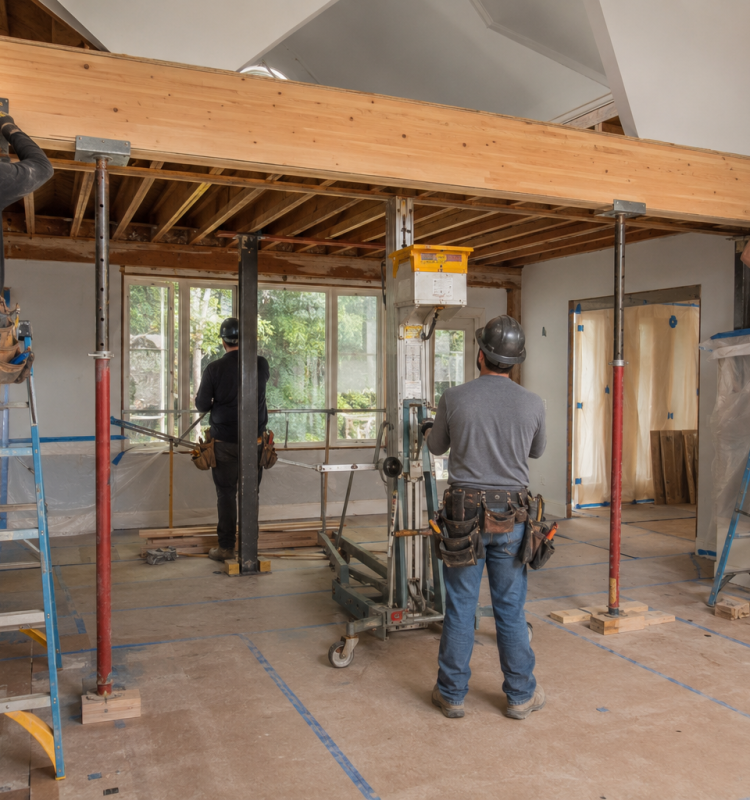 Installation Process — Preparation and Temporary Support