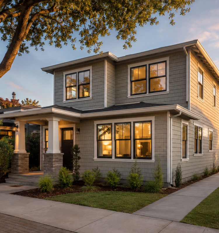 Upstairs-to-backyard connection